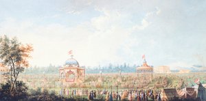 Corsa alle Cascine da Giuseppe Maria Terreni