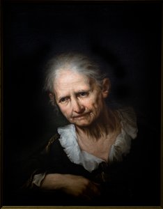 Donna anziana in preghiera da Giuseppe Nogari