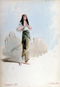 Costume di Fenena di Giuseppe Palanti (1881-1946) nell