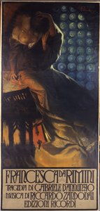 Francesca da Rimini composta da Riccardo Zandonai e scritta da Gabriele D