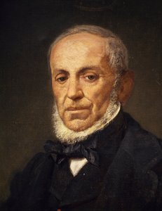 Ritratto del compositore Giuseppe Saverio Raffaele Mercadante da Giuseppe Palizzi
