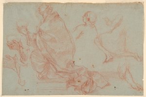 Figure inginocchiate da Giuseppe Passeri