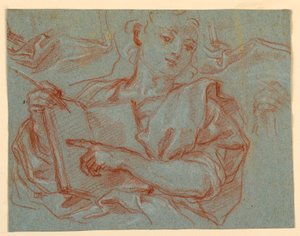Studio per un evangelista da Giuseppe Passeri