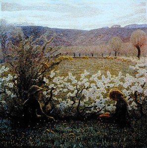 Campo in fiore da Giuseppe Pellizza da Volpedo