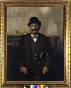 Giuseppe Giani, il mediatore. Ritratto di Giuseppe Giani. Dipinto di Giovanni Pellizza da Volpedo (1868-1907) da Giuseppe Pellizza da Volpedo