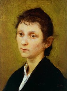 Ritratto di giovane donna (Palmira) da Giuseppe Pellizza da Volpedo