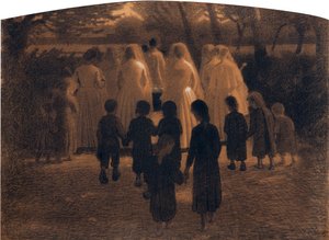 Il Bambino Morto (Il morticino) di Pellizza da Volpedo, Giuseppe (1868-1907). Pastello su cartone, dimensioni: 71x98 da Giuseppe Pellizza da Volpedo