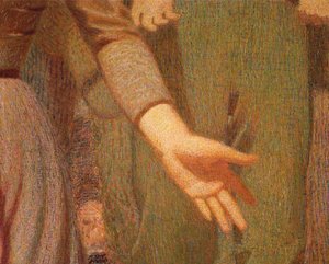 Il quarto stato, dettaglio da Giuseppe Pellizza da Volpedo