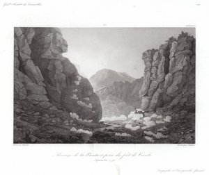 Attraversamento del Brenta da Giuseppe Pietro Bagetti