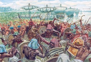 Antico Egitto: la Battaglia del Delta fu una battaglia navale tra l