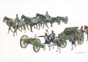 Primo Impero: il sistema di artiglieria Gribeauval di Jean Baptiste de Gribeauval (1715-1789) che riorganizzò l