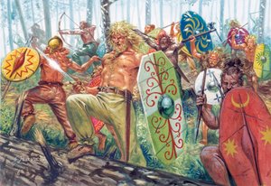 Orda di Guerrieri Tedeschi - Orda di guerrieri germanici - da Giuseppe Rava