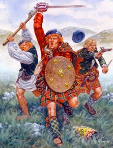 Ultima ribellione giacobita: la carica degli Highlanders alla Battaglia di Culloden nel 1746