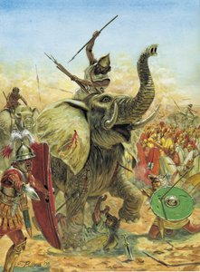 Seconda guerra punica: la Battaglia di Zama (202 a.C.) gli elefanti cartaginesi