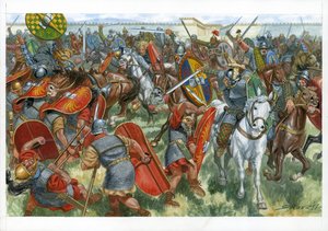 La battaglia di Gergovia da Giuseppe Rava