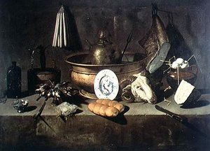 Natura morta in una cucina