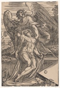 Angelo con il corpo di Cristo da Giuseppe Scolari
