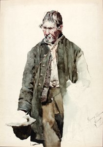 Studio di un uomo anziano da Giuseppe Signorini