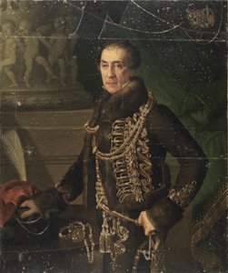 Il consigliere patrizio e cancelliere della città di Fiume, Vincenzo Nobile de Terzi da Giuseppe Tominz