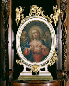Il Sacro Cuore di Cristo, dalla Cappella del Collegio, 1766 da Giuseppe Varotti