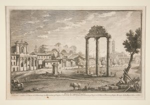 Parte del Campo Vaccino da Giuseppe Vasi