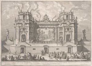 La Seconda Macchina per la Chinea del 1761: Un Magnifico Teatro