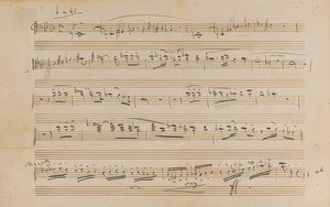 Manoscritto: Opera Otello da Giuseppe Verdi