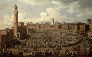 Il Palio, Piazza del Campo, Siena