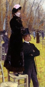 Le corse ad Auteuil da Giuseppe de Nittis