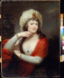 Ritratto di Aleksandra Branicka da Giuseppe or Josef Grassi