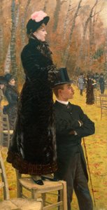 Alle corse di Auteuil di Giuseppe de Nittis