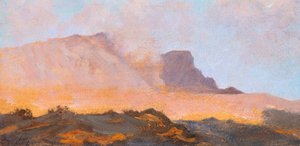 Fumarola del Vesuvio, circa 1871 da Giuseppe or Joseph de Nittis