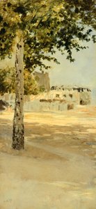 Vicino a Parigi, di Giuseppe de Nittis da Giuseppe or Joseph de Nittis