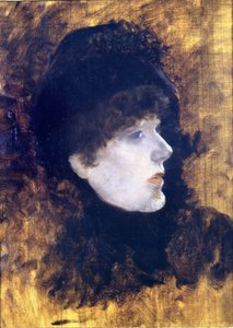 Ritratto di Henriette Rosine Bernard detta Sarah Bernhardt (1844-1923) da Giuseppe or Joseph de Nittis