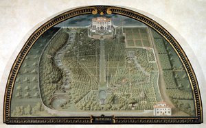 Villa di Pratolino di Giusto Utens da Giusto Utens