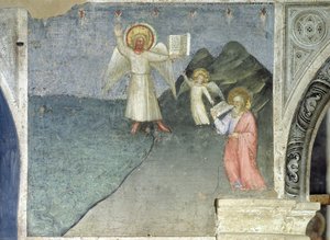 San Giovanni che mangia il libro, 1360-70 da Giusto di Giovanni de Menabuoi
