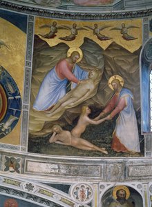La creazione di Adamo ed Eva, 1360-70 da Giusto di Giovanni de Menabuoi