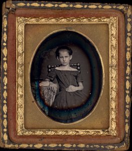 Ritratto di ragazza, c. 1850 (foto) da Glenalvin J. Goodridge