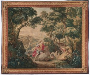 Apollo e il Serpente Pitone dalla serie delle Metamorfosi di Ovidio da Gobelins