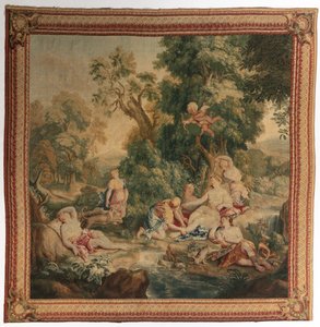 Il ritorno di Diana dalla caccia dalla serie Le Metamorfosi di Ovidio da Gobelins