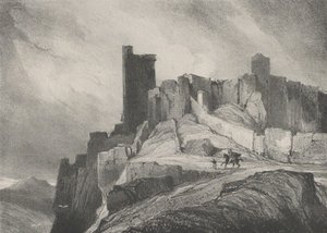 Donjon de Polignac, 1831 da Godefroy Engelmann