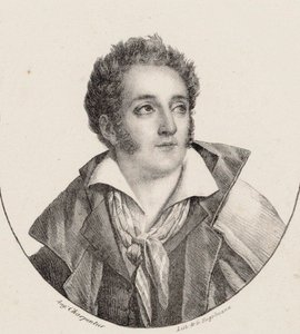 Ritratto del compositore François Charles Mansui 1785-1847