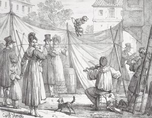 La scimmia e il leopardo da Godefroy Engelmann