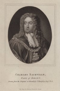 Charles Sackville, 6º conte di Dorset, poeta e cortigiano inglese da Godfrey (after) Kneller