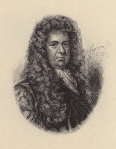 Samuel Pepys, politico e diarista inglese (acquaforte) da Godfrey (after) Kneller