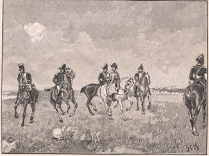 Napoleone e il suo seguito a Boulogne, 1803