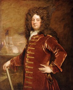 Ammiraglio George Churchill (1654-1710), fine XVII - inizio XVIII secolo da Godfrey Kneller