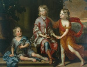 Bambini della famiglia Howard da Godfrey Kneller