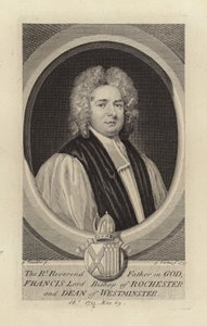 Francis Lord Vescovo di Rochester da Godfrey Kneller