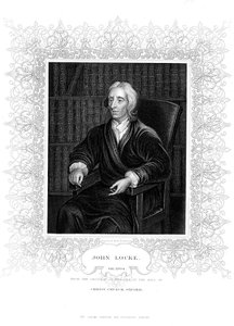 John Locke, filosofo inglese, c1680-1704 da Godfrey Kneller